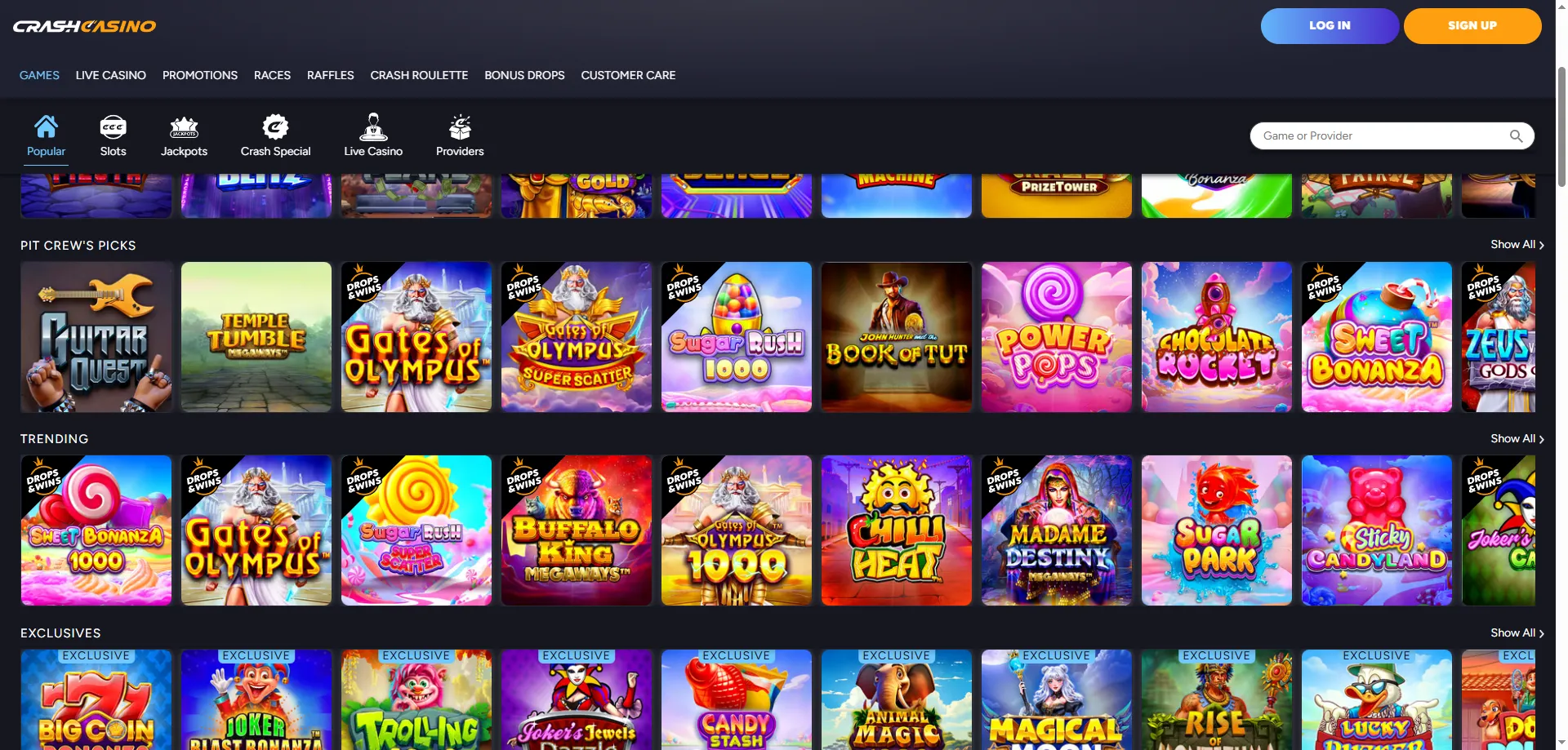 Giros gratis con depósito en Crash Casino — slots de alto RTP